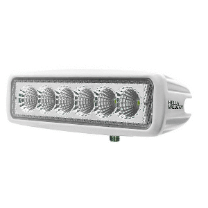 HELLA VALUE FIT WHITE MINI FLOOD LIGHT BAR 6 LED